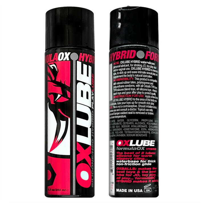 Oxballs Oxlube Hybrid Playlube – 4.4 oz / 8.5 oz