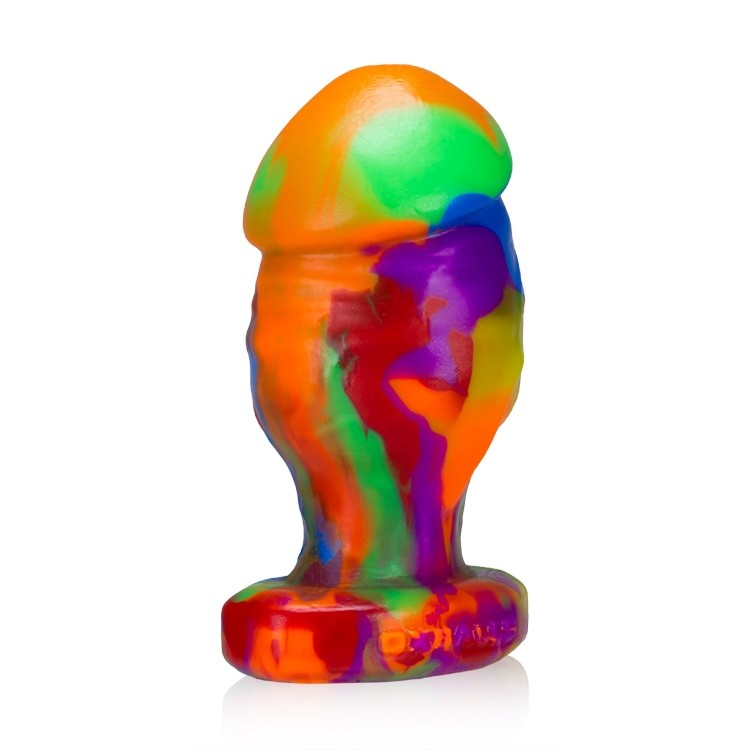 Oxballs Honcho Rainbow Silicone Plug - Medium
