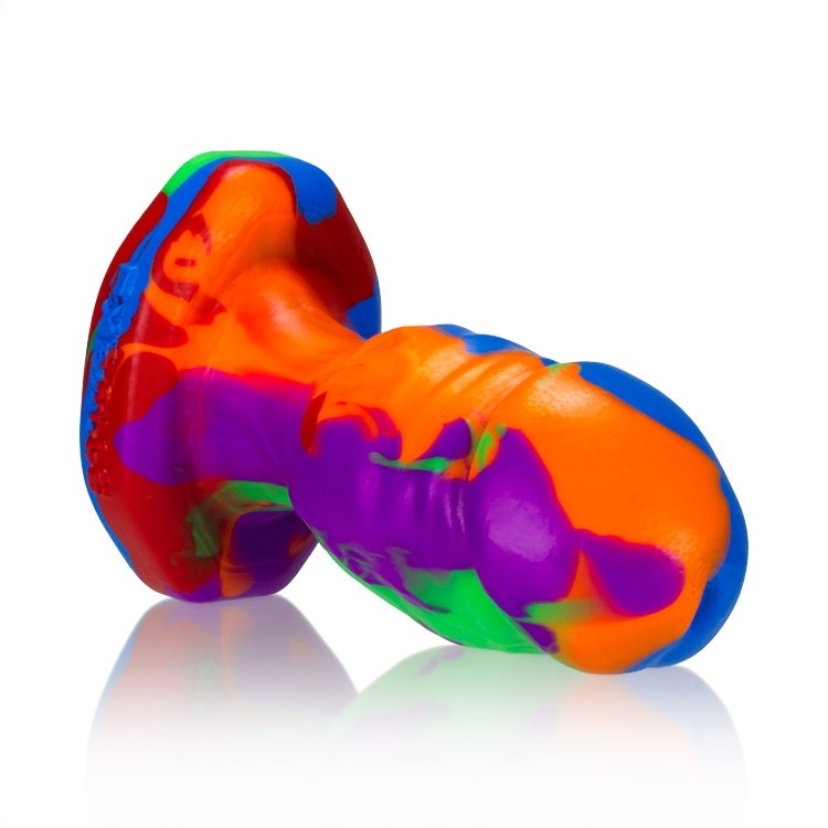 Oxballs Honcho Rainbow Silicone Plug - Medium