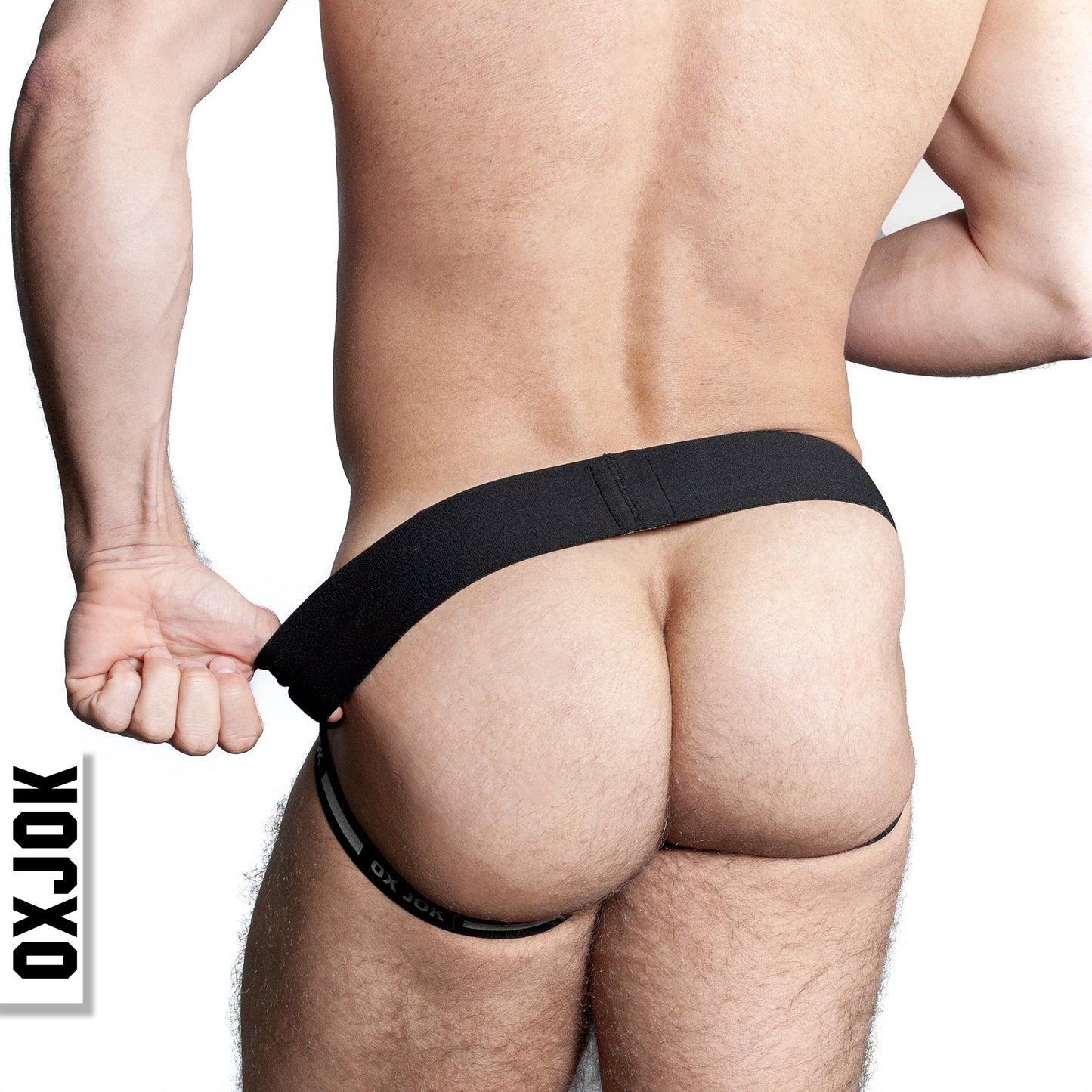 Oxballs Airmesh Swagger Jockstrap – Tar Black