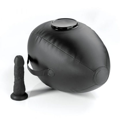 Body Dock Inflatable Love Ball with 6-Inch Silicone Dildo