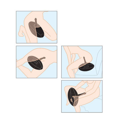 Body Dock Inflatable Love Ball with 6-Inch Silicone Dildo