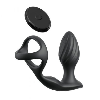 “Pipedream Ass-Gasm Gyro-Milk Pro automated prostate milking plug with gyration, vibration, and c-ring