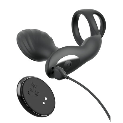 Pipedream Ass-Gasm Gyro-Milk Pro automated prostate milking plug with gyration, vibration, and c-ring