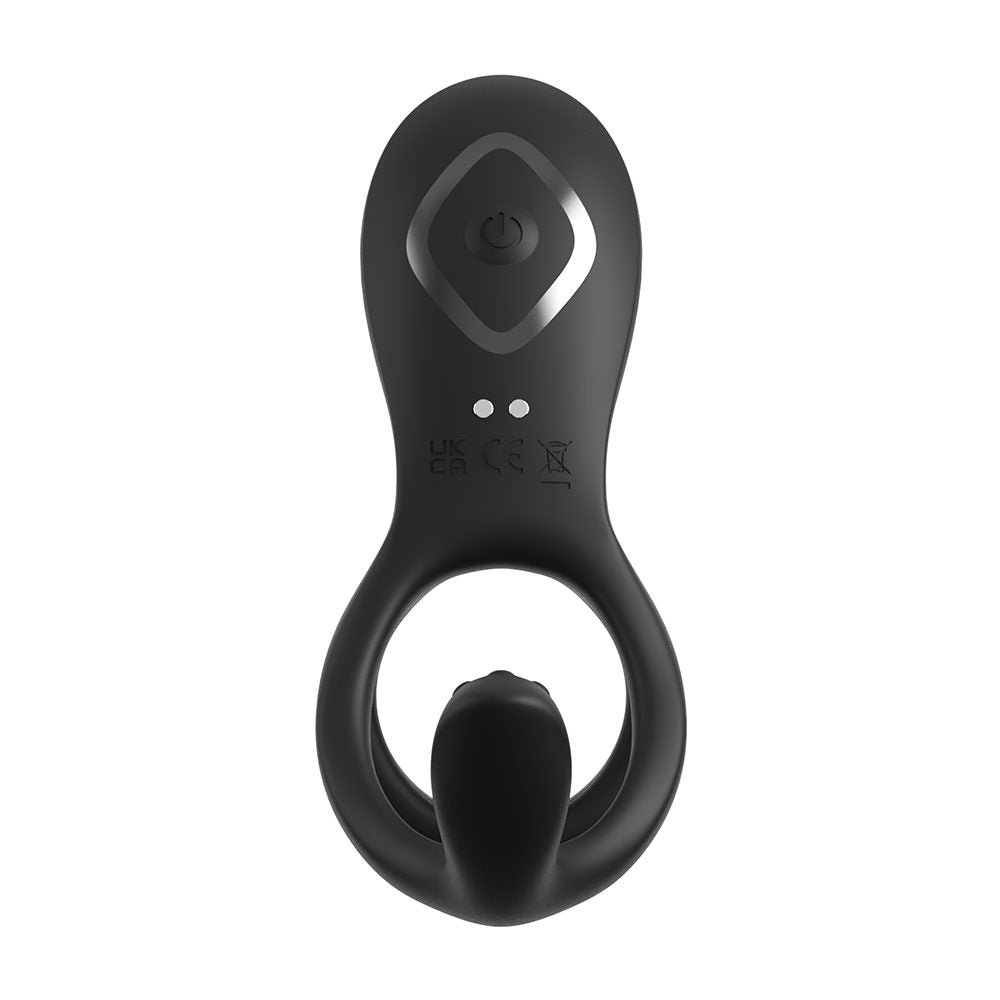 Pipedream C-Ringz Ultimate Couples Cage Max triple-motor silicone vibrating cock ring for couples