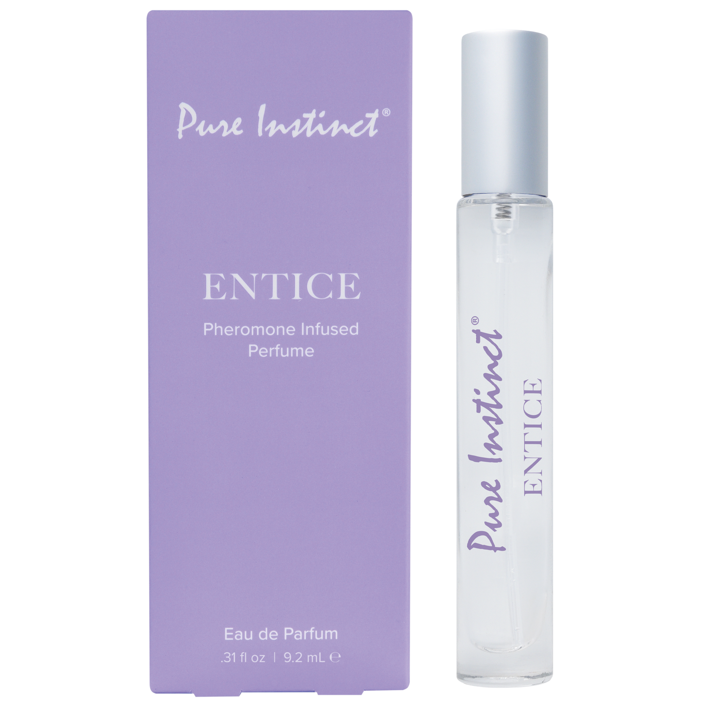 Pure Instinct Entice Pheromone Infused Perfume – 0.31 oz / 9.2 mL