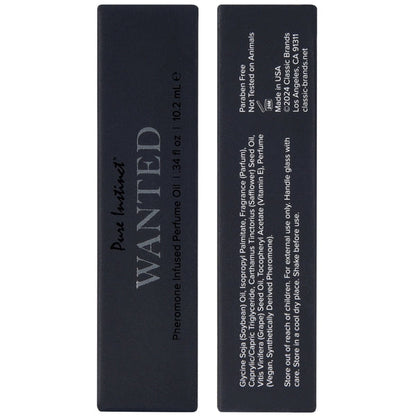 Pure Instinct WANTED – Men's Pheromone Perfume Oil (15 mL)