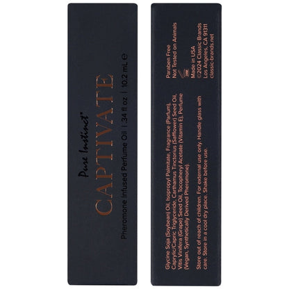 Pure Instinct Captivate – Men's Collection Pheromone Perfume Oil