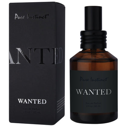 Pure Instinct Wanted Men's Collection Pheromone Perfume – 2 oz / 60 ml