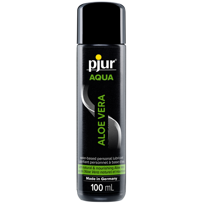 Pjur Aqua Aloe Vera Water-Based Lubricant – 3.4 oz / 100 mL