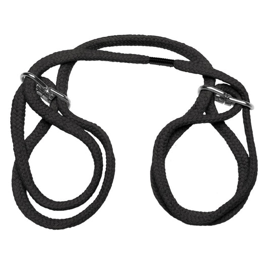 Japanese Style Cotton Wrist/Ankle Cuffs Black