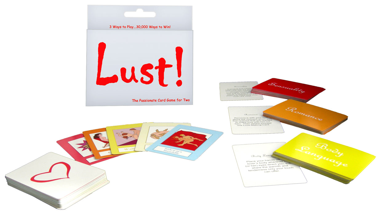 Kheper Games Lust! The Card Game – Intimate Couples Romance & Passion Game