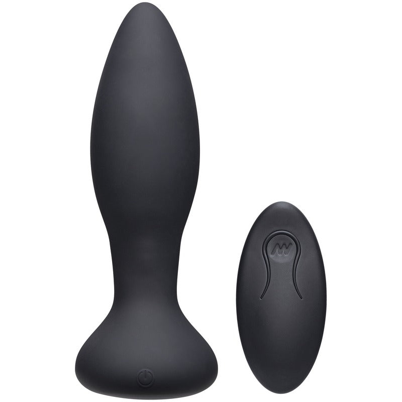 Doc Johnson A-Play Experienced Vibe – Vibrating silicone anal plug with wireless remote