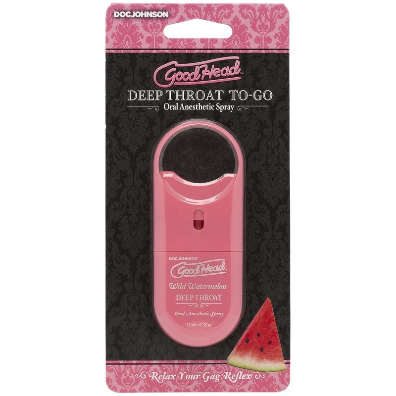 Doc Johnson GoodHead To-Go Deep Throat Spray