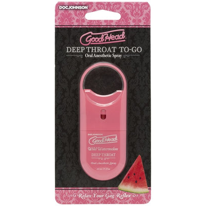Doc Johnson GoodHead To-Go Deep Throat Spray