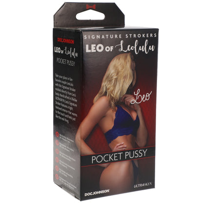 Doc Johnson UltraSkyn Pocket Pussy Leo of LeoLulu