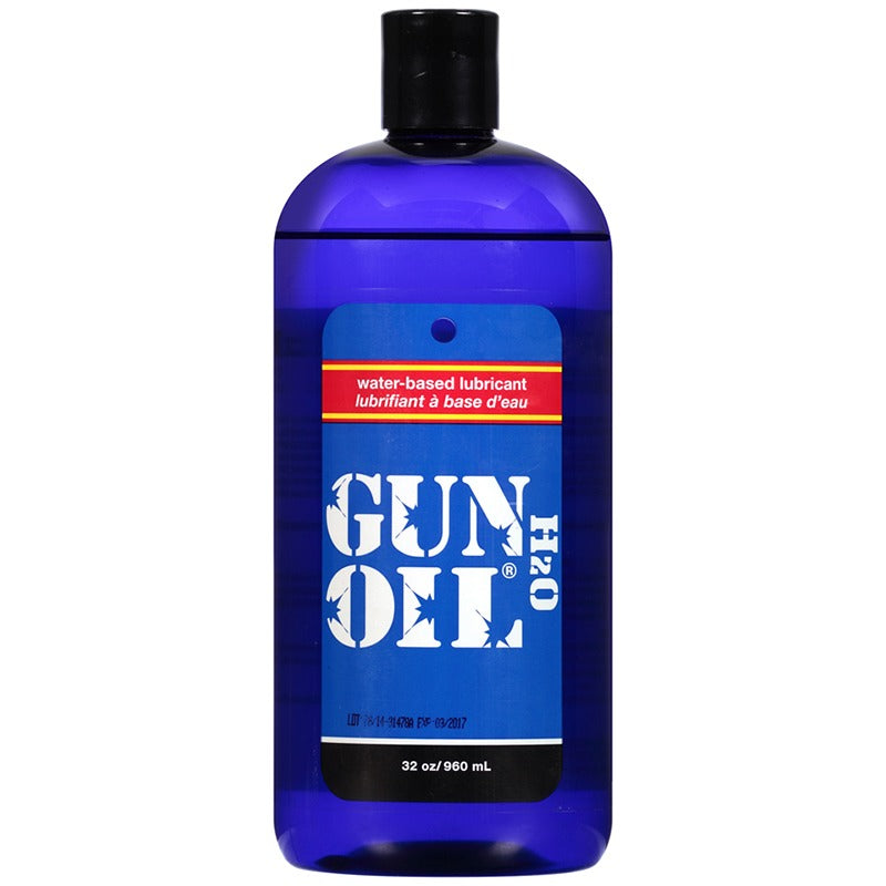 Empowered Gun Oil H2O Water-Based Lubricant Bottle – 2 oz to 16 oz