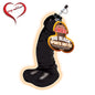 Hott Products Dicky Chug Big Black Penis-Shaped Sports Bottle – 20oz Party Gag Gift

