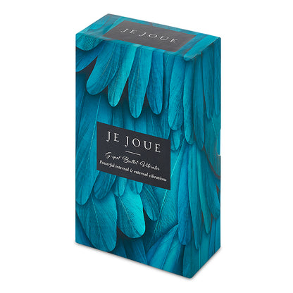 Je Joue G-Spot Bullet Vibrator with curved tip – angled front view