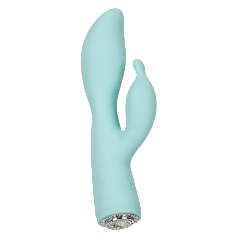 Dual Motor Rabbit Vibe with Flexible Teaser & Curved Shaft