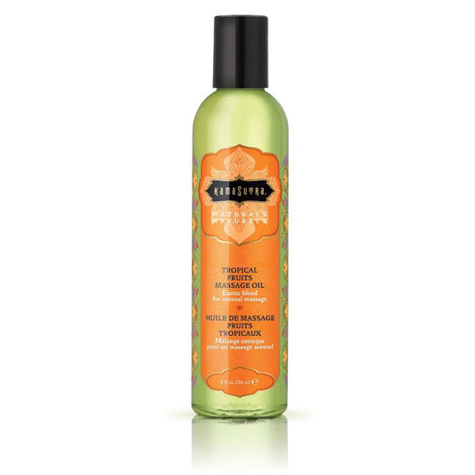Kama Sutra Naturals Massage Oil Tropical Fruits 8 oz