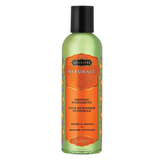Kama Sutra Naturals Massage Oil Tropical Mango 2 oz