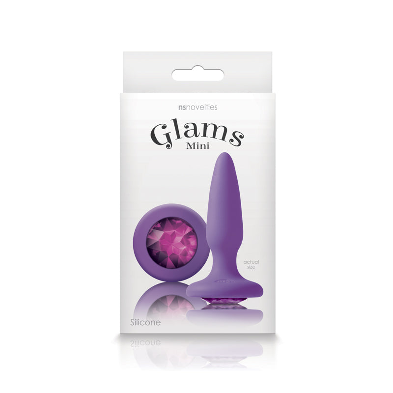 NS Novelties Glams Mini Butt Plug – Beginner-Friendly Plug