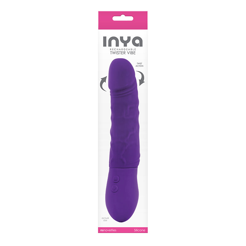Rotating and vibrating internal vibrator – INYA Twister for deep stimulation