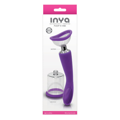 NS Novelties Inya Pump & Vibe – Dual Action Suction & Vibration