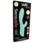 nü Sensuelle Indii XLR8 – Flexible rabbit vibrator with flickering clitoral stimulator and Turbo Boost mode