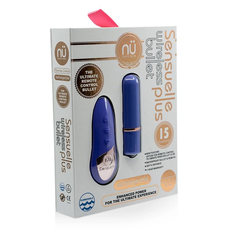 Nu Sensuelle Wireless Plus Bullet with vibrating remote