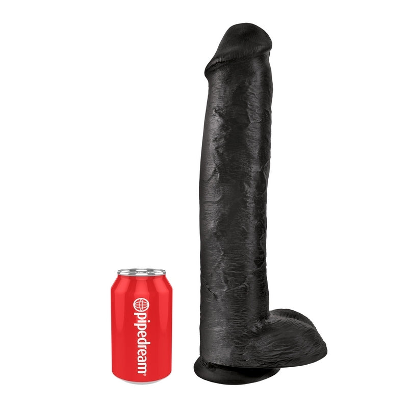 King Cock 15" Cock with Balls – Extra-Large Realistic Dildo
