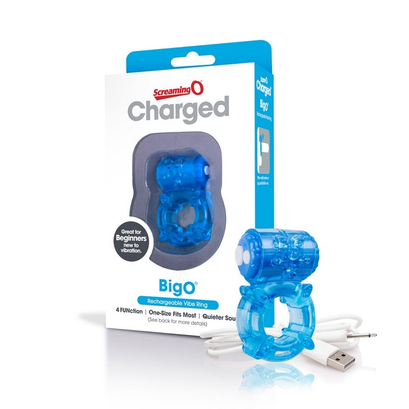 Screaming O Charged BigO Vibe Ring - Vibrating Cock Ring