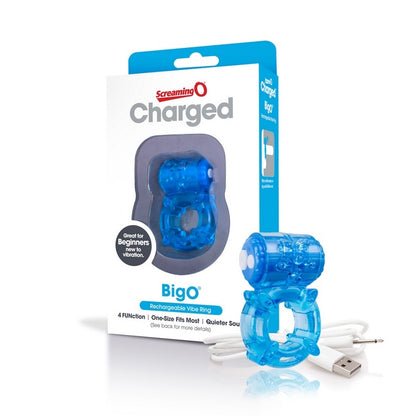 Screaming O Charged BigO Vibe Ring - Vibrating Cock Ring