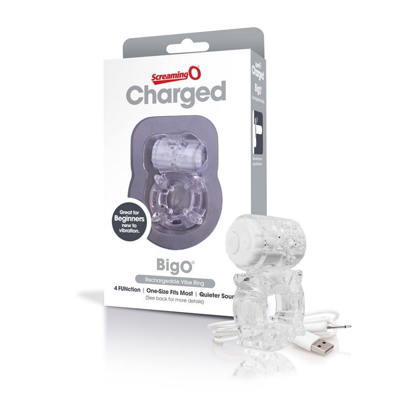 Screaming O Charged BigO Vibe Ring - Vibrating Cock Ring