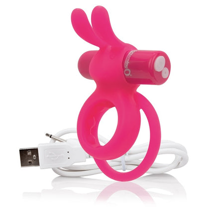 Screaming O Charged Ohare Vooom Mini Vibe – Wearable Rabbit Vibrator - Black  / Pink