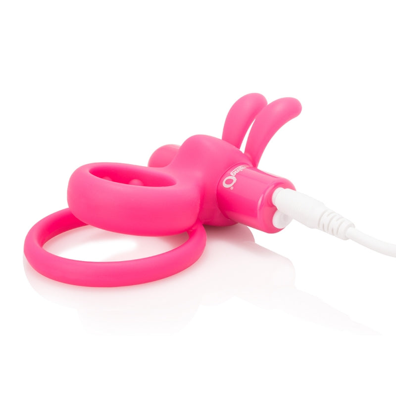 Screaming O Charged Ohare Vooom Mini Vibe – Wearable Rabbit Vibrator - Black  / Pink