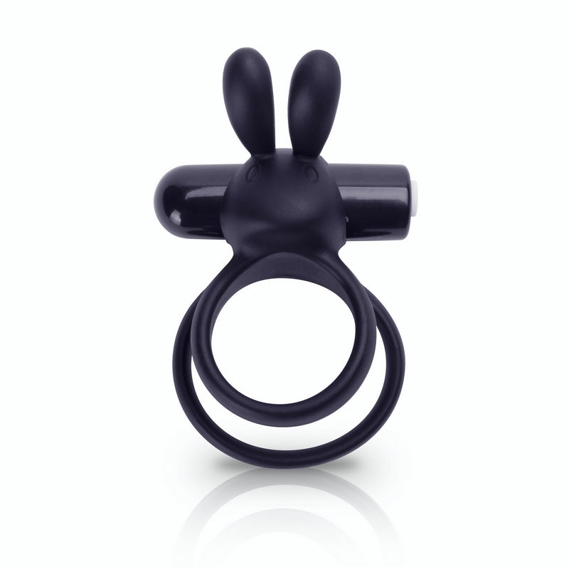 Screaming O Charged Ohare XL – Rechargeable Rabbit Ring - Pink / Black