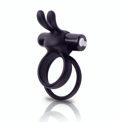 Screaming O Charged Ohare XL – Rechargeable Rabbit Ring - Pink / Black