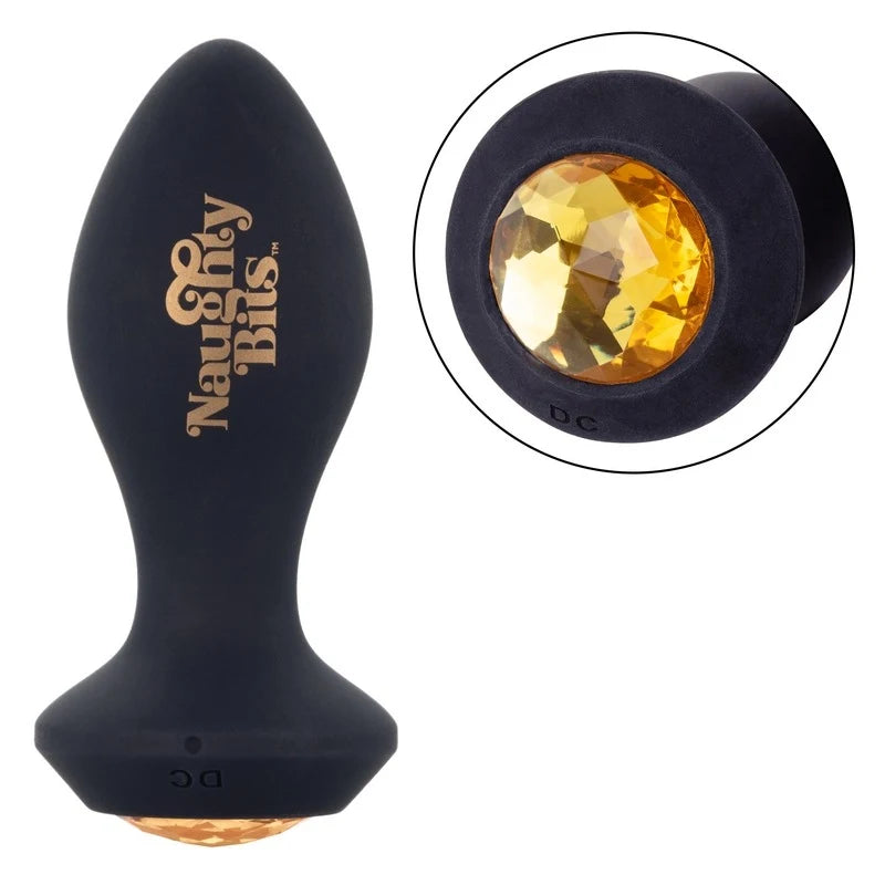 CalExotics Naughty Bits Vibrating Butt Plug Shake Your Ass