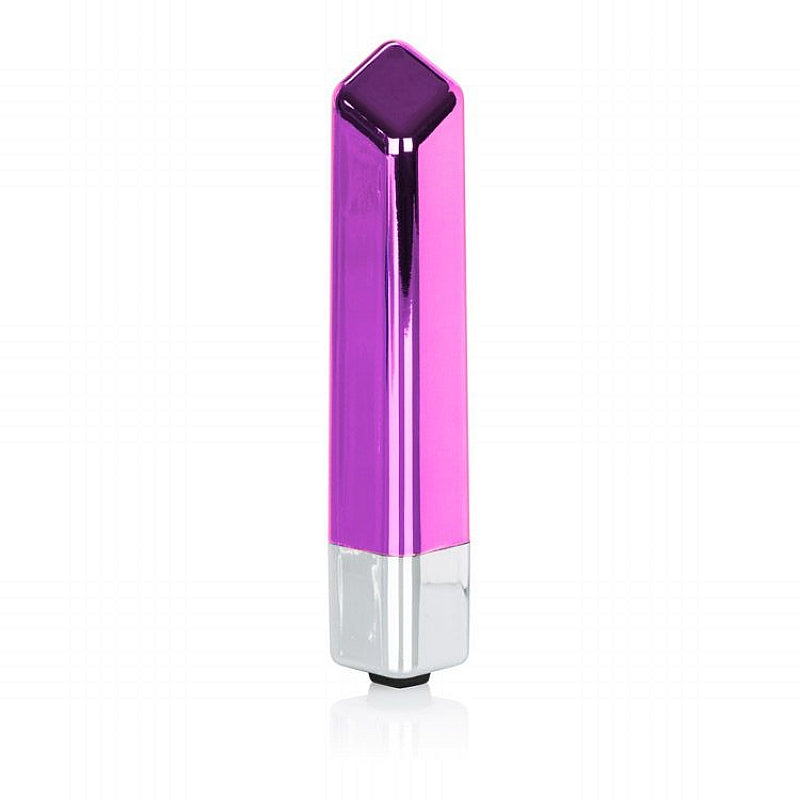Compact battery-powered massager for discreet stimulation