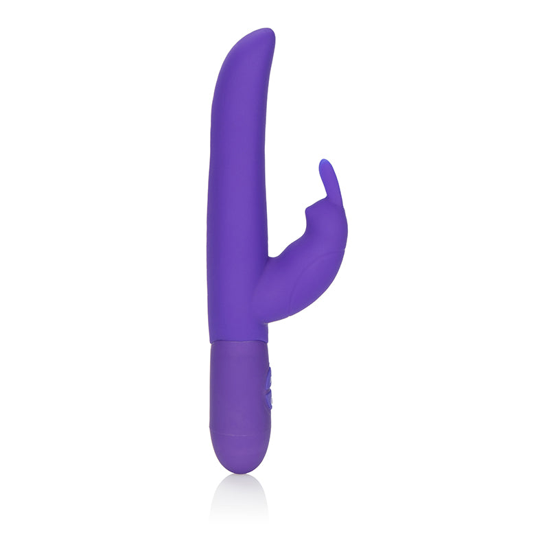 CalExotics Posh Bounding Bunny – Purple Slim Dual-Motor Vibrator with 10 Functions