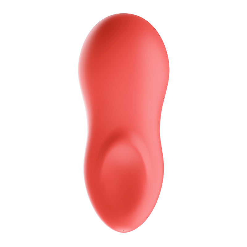 We-Vibe Touch X Vibrator in Crave Coral – soft silicone body vibrator with ergonomic design