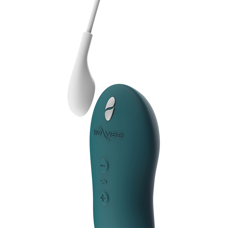 We-Vibe Touch X Vibrator in Crave Coral – soft silicone body vibrator with ergonomic design