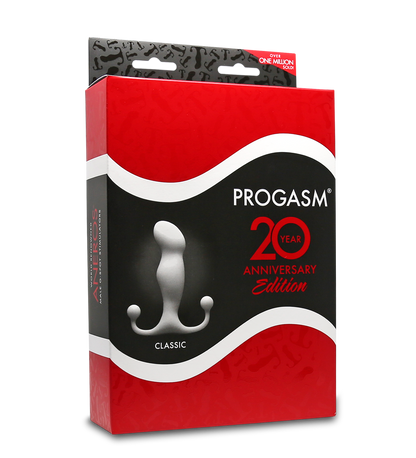 Aneros Progasm Classic massager front view with satin finish