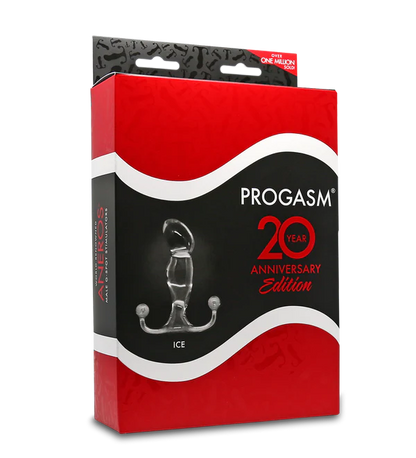 Aneros Progasm Black Ice prostate massager front view