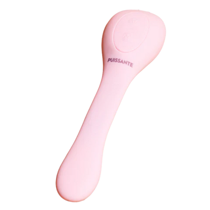 Puissante Coco Dual Stimulator showing flexible design and dual heads