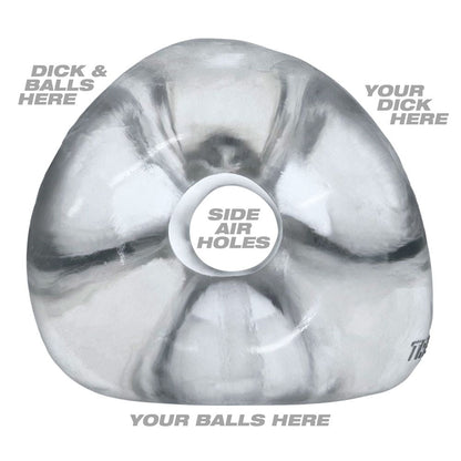 OXBALLS TRI-SPORT XL Thicker 3-Ring Cocksling – Extra soft, stretch-fit design for bigger bulge and support