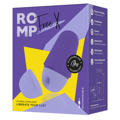 Waterproof ROMP Free X – Lay-On Clit Stimulator