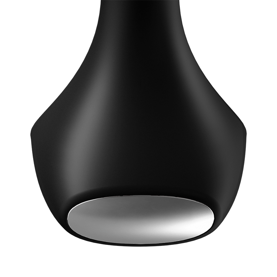 Rechargeable waterproof prostate plug made from body-safe silicone